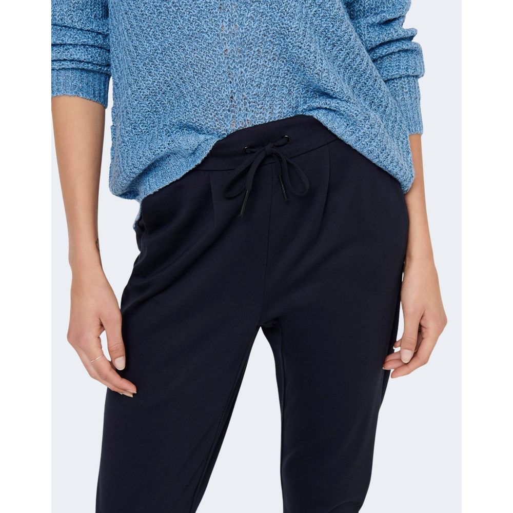 Only Blue Viscose Casual Pants | Regal Royce