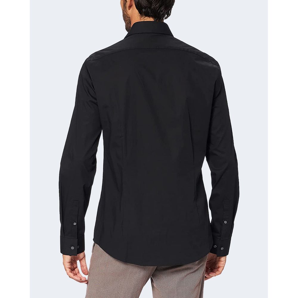 Calvin Klein Black Cotton Dress Shirt | Regal Royce