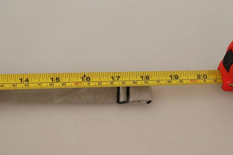 Dolce & Gabbana Silver Gray 100% Silk Adjustable Neck Bow Tie | Regal Royce