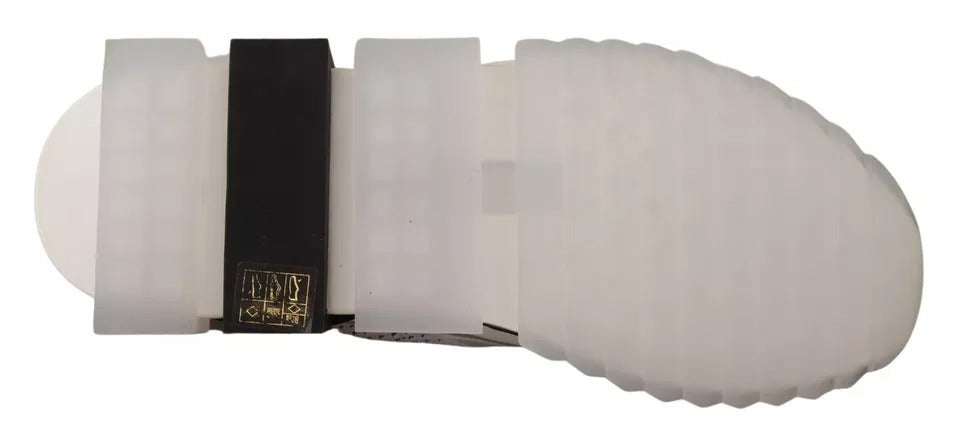 Dolce & Gabbana White SORRENTO Sport Stretch Men Shoes Sneakers | Regal Royce