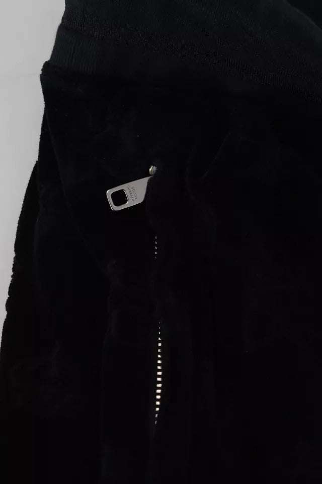 Dolce & Gabbana Black Cotton Skinny Jogger Sweatpants Pants | Regal Royce