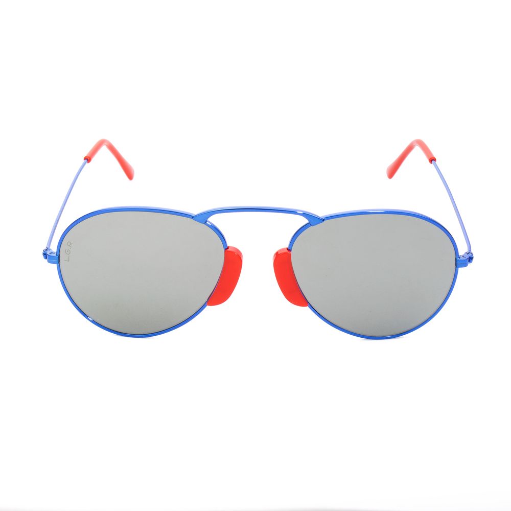 LGR Blue Metal Sunglasses | Regal Royce