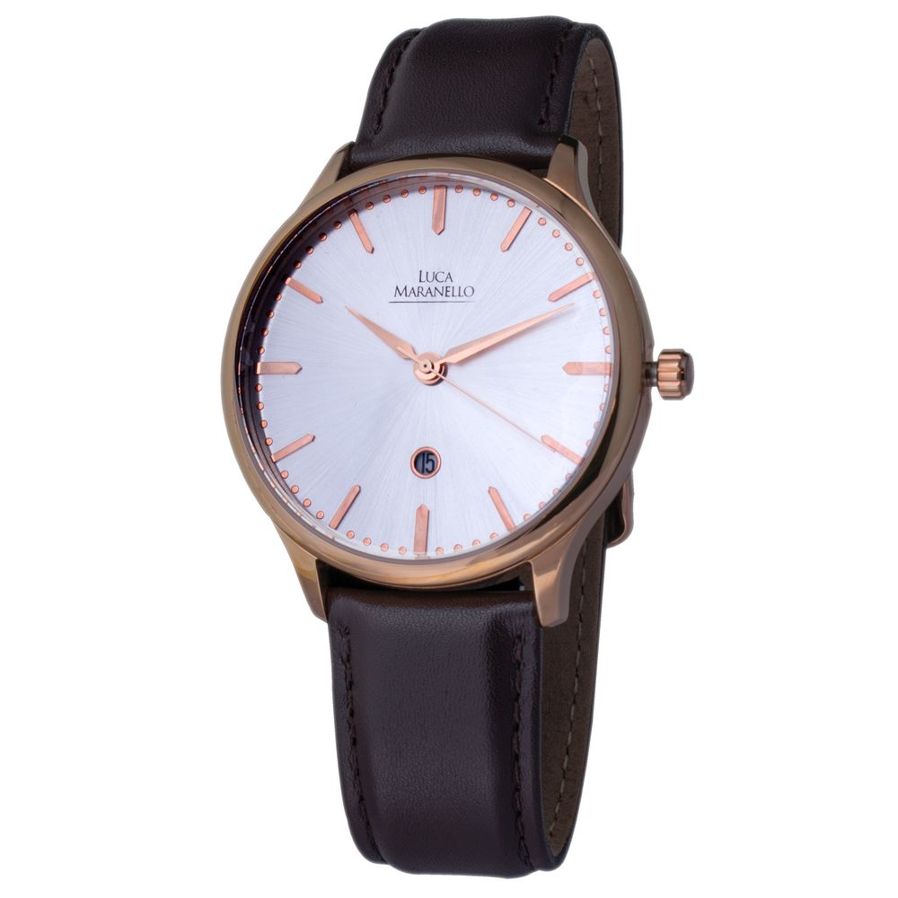 Luca Maranello Brown Leather Dress Watch | Regal Royce