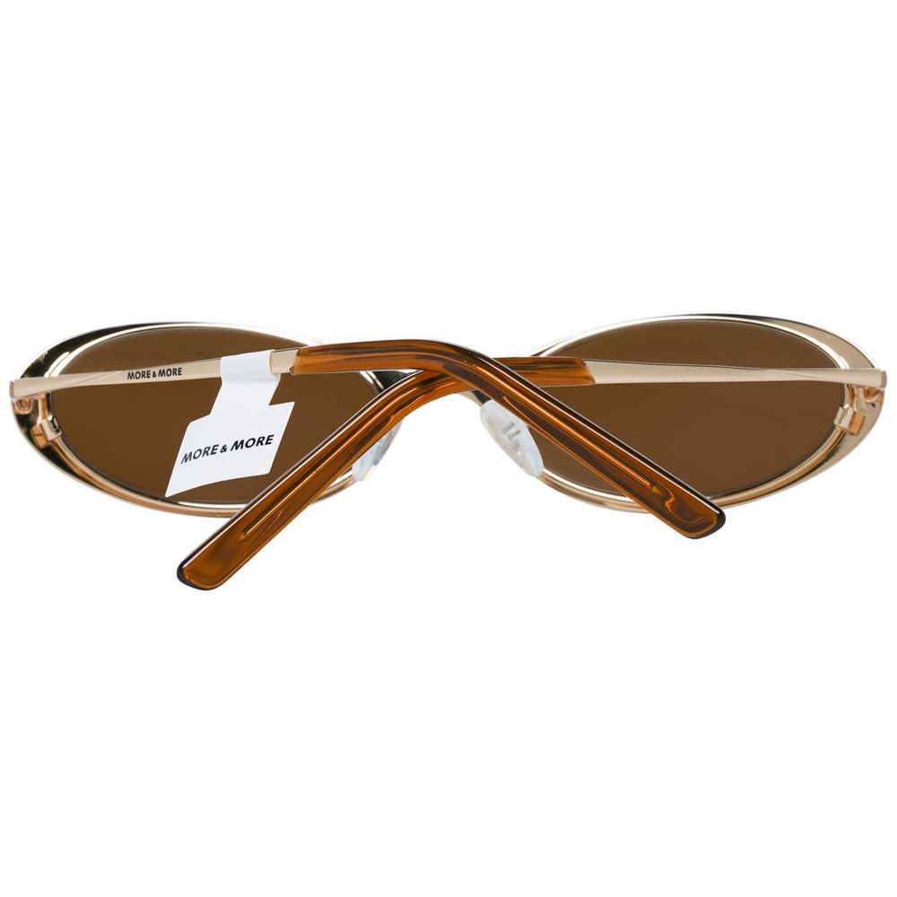 More & More Gold Metal Sunglasses | Regal Royce