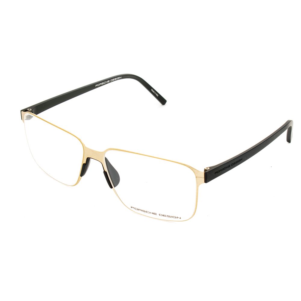 Porsche Gold Metal Glasses (Frames) | Regal Royce