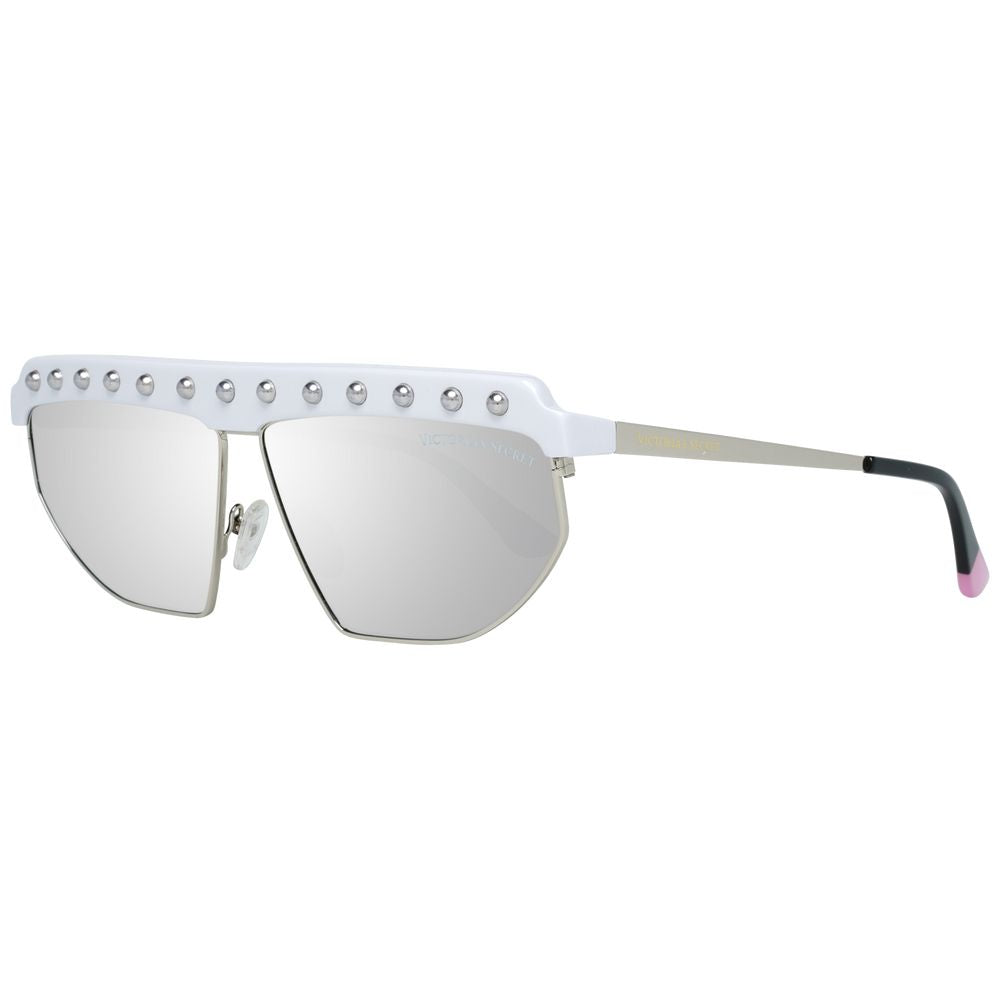 Victoria's Secret White Metal Sunglasses | Regal Royce