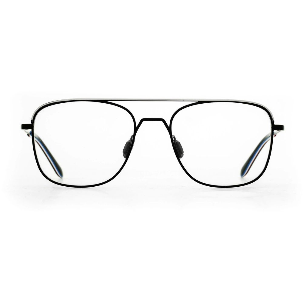 Vuarnet Black Stainless Steel Glasses (Frames) | Regal Royce