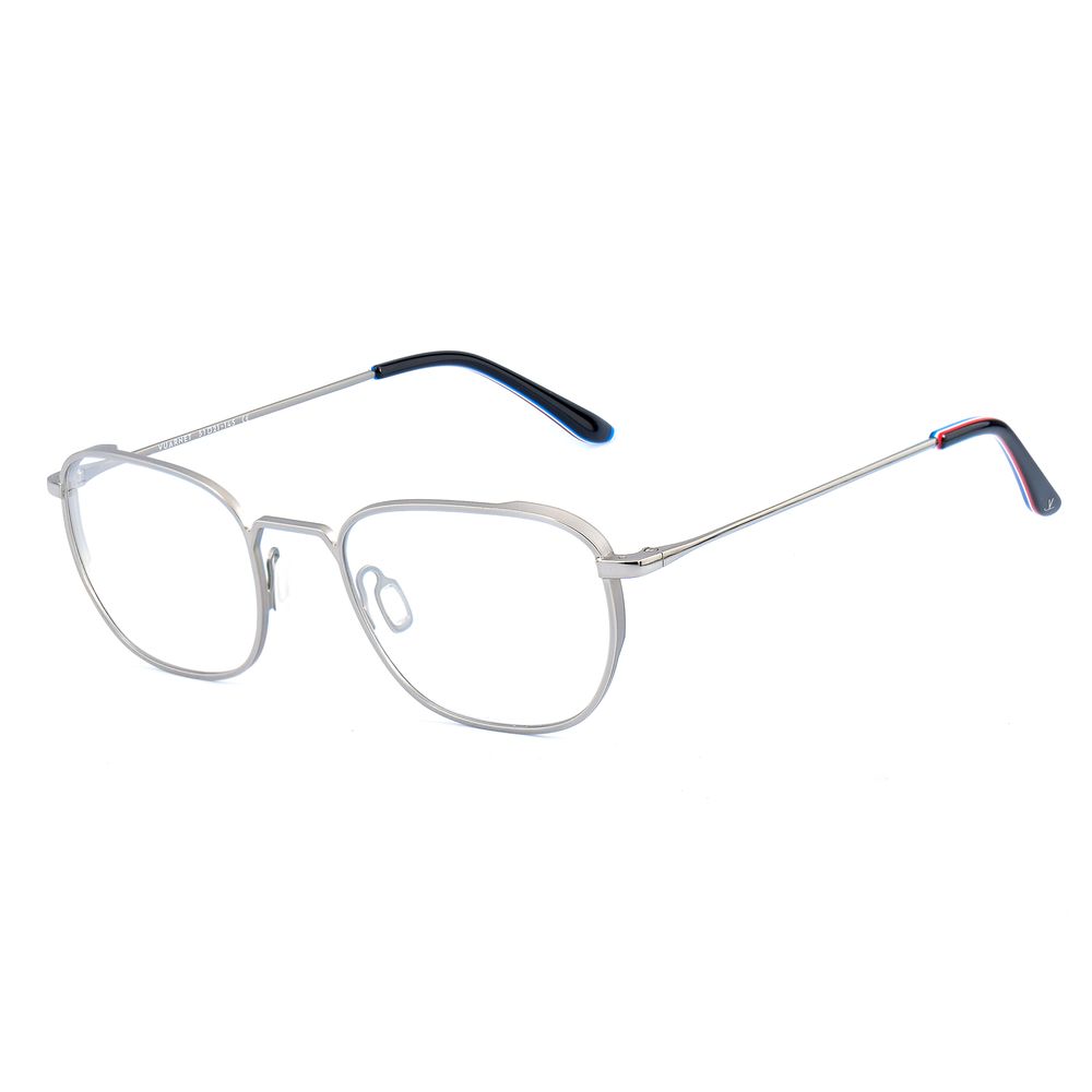 Vuarnet Gray Stainless Steel Glasses (Frames) | Regal Royce