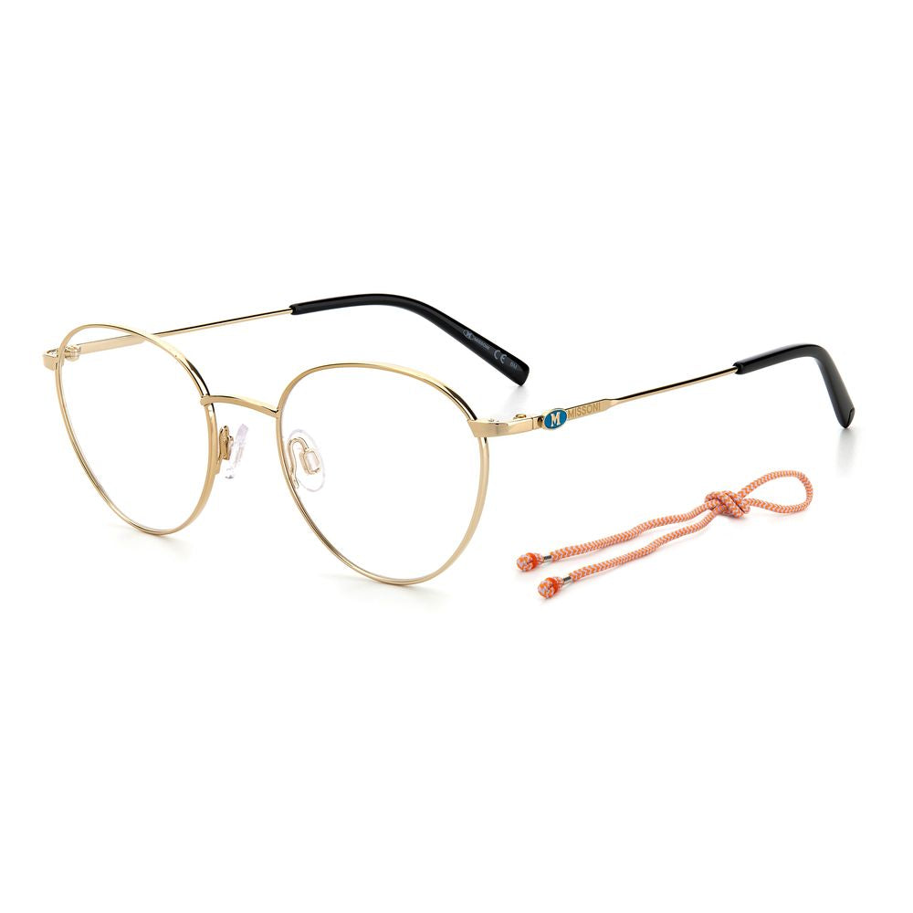 M Missoni Gold Metal Glasses (Frames) | Regal Royce