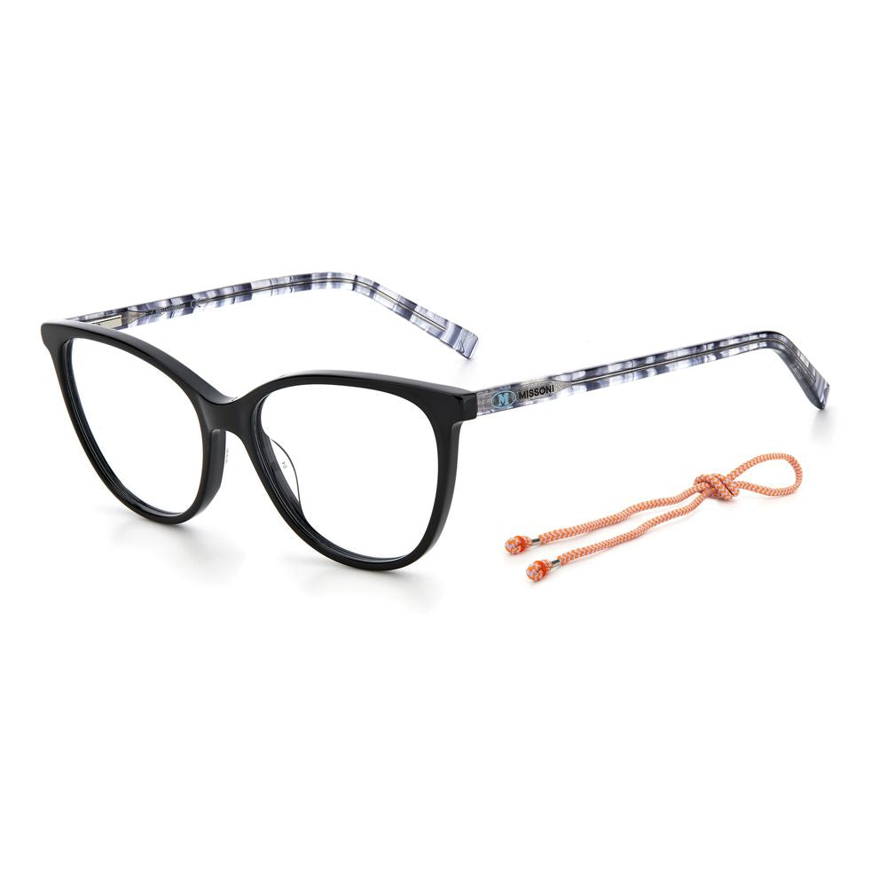 M Missoni Black Acetate Glasses (Frames) | Regal Royce