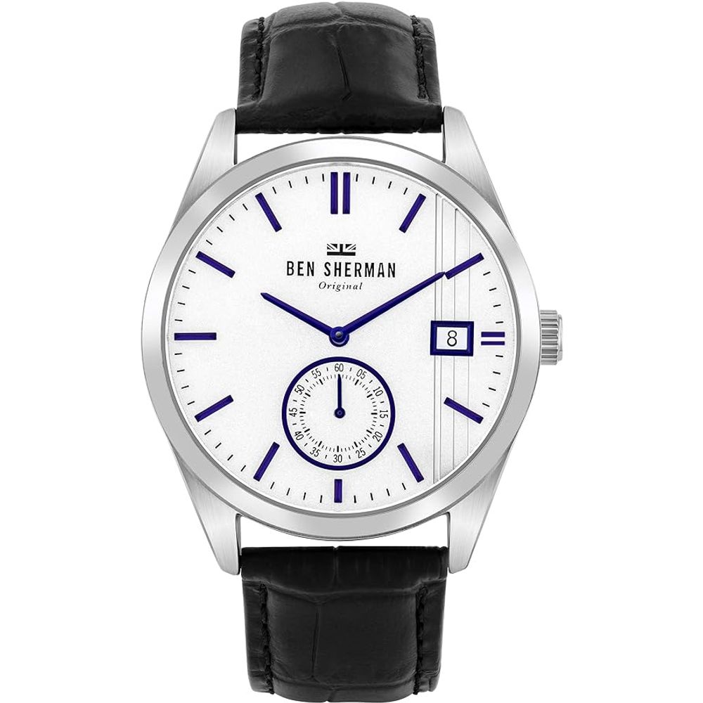 Ben Sherman Black Leather Dress Watch | Regal Royce