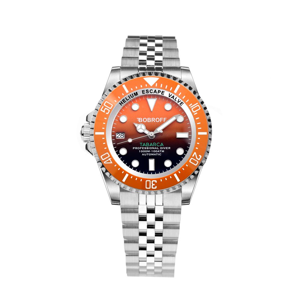 Bobroff Silver Stainless Steel Sport Watch | Regal Royce