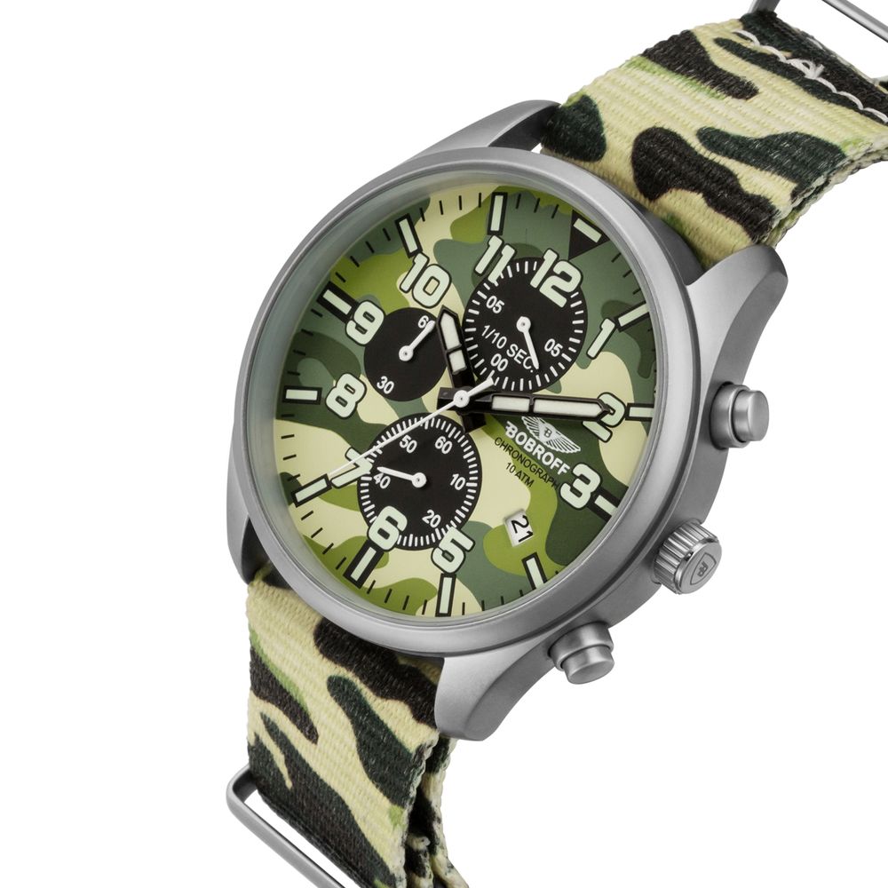 Bobroff Army Nylon Sport Watch | Regal Royce