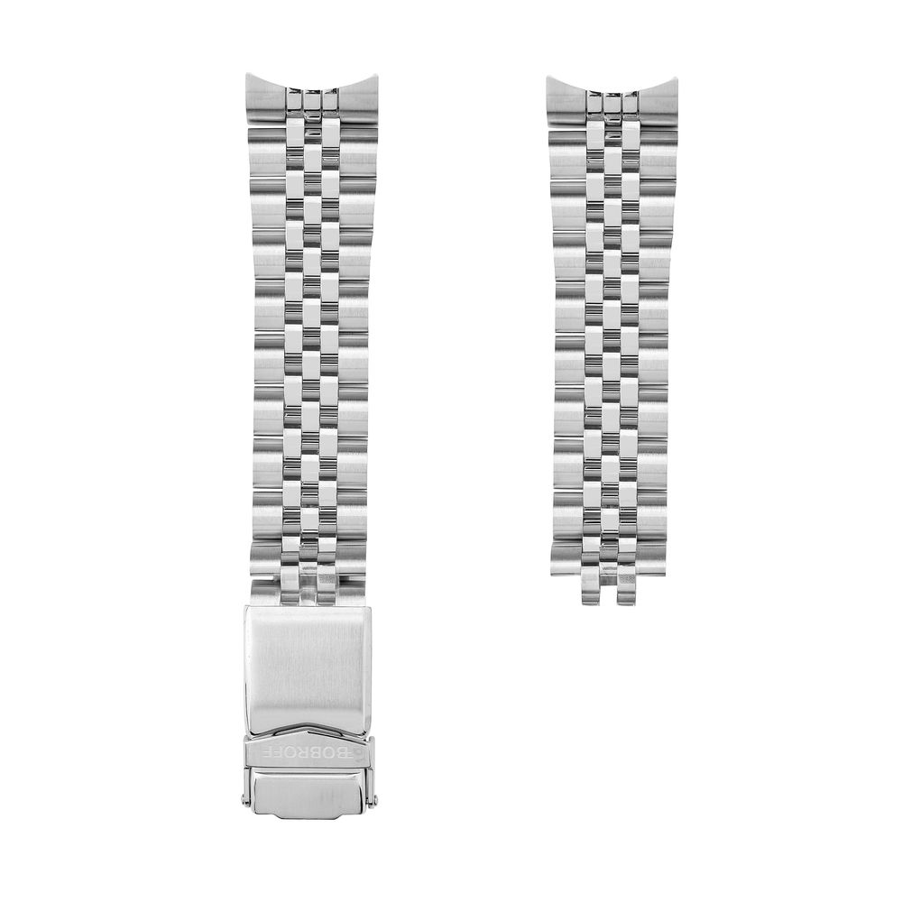 Bobroff Silver Stainless Steel Bracelet Watch | Regal Royce