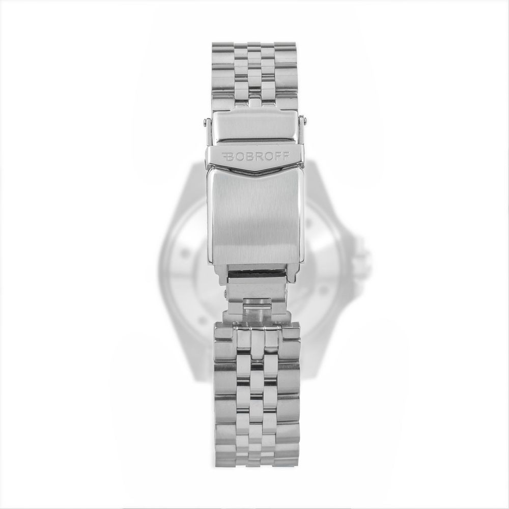 Bobroff Silver Stainless Steel Bracelet Watch | Regal Royce