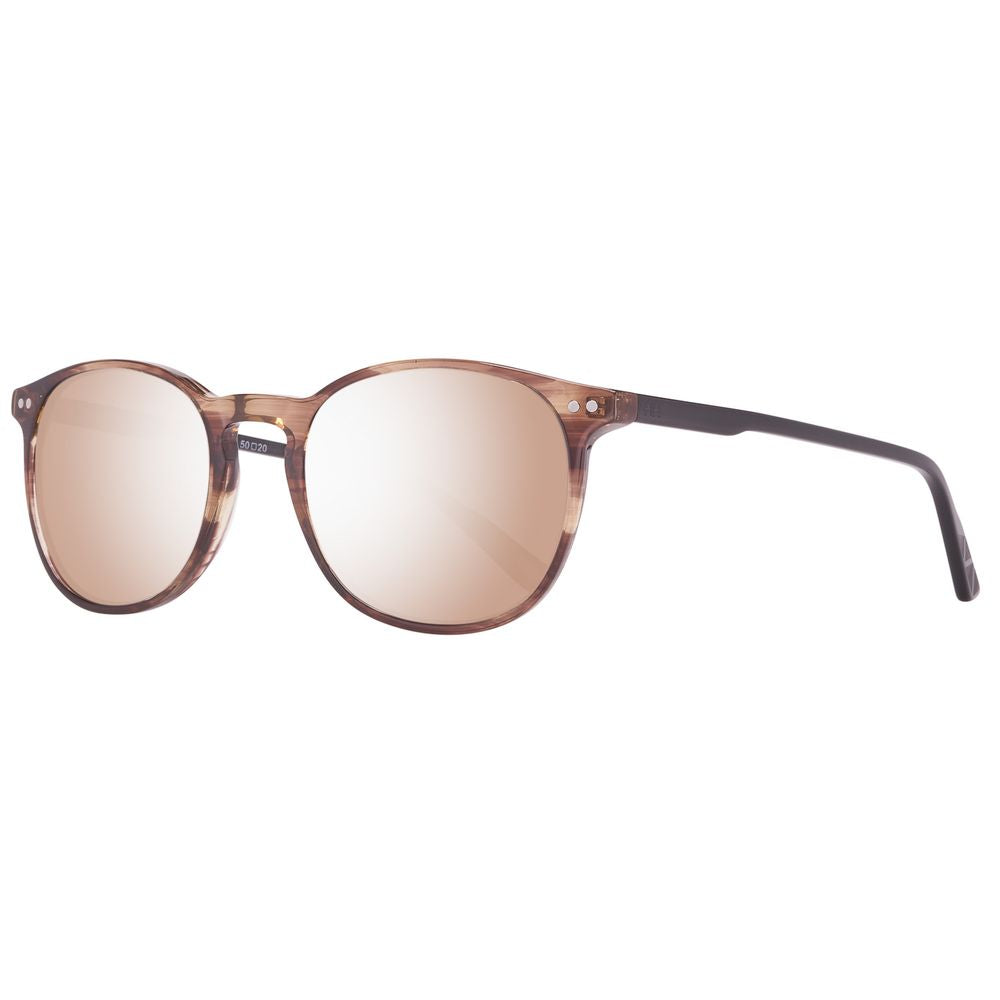 Helly Hansen Brown Plastic Sunglasses | Regal Royce