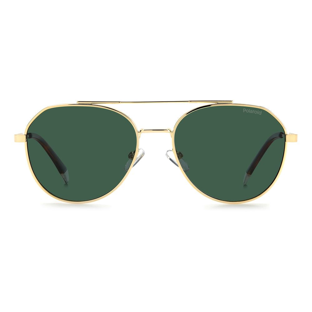 Polaroid Gold Stainless Steel Sunglasses | Regal Royce
