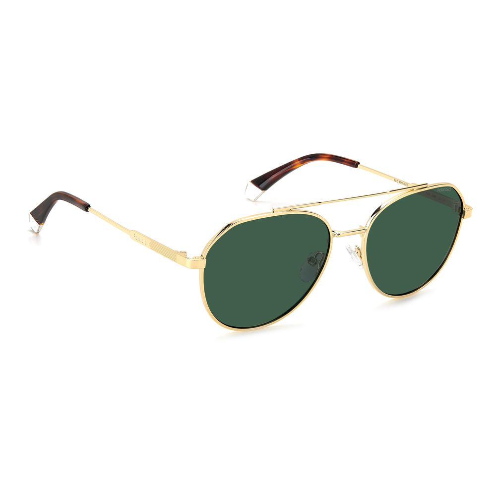 Polaroid Gold Stainless Steel Sunglasses | Regal Royce