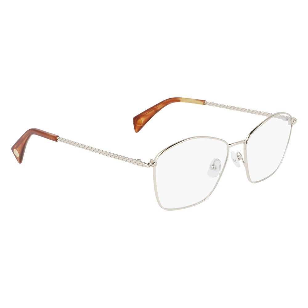 Lanvin Yellow Metal Glasses (Frames) | Regal Royce