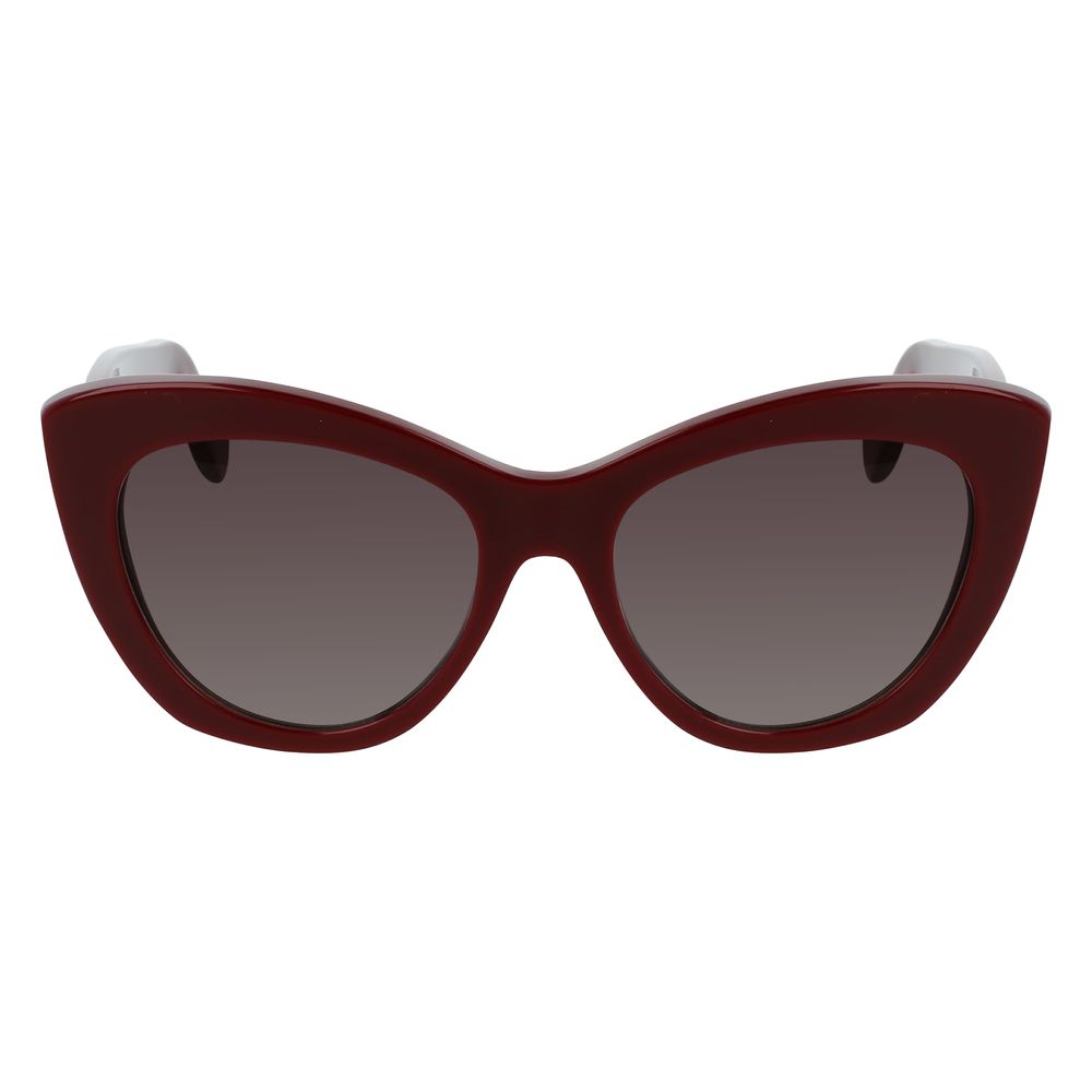 Salvatore Ferragamo Bordeaux Acetate Sunglasses | Regal Royce