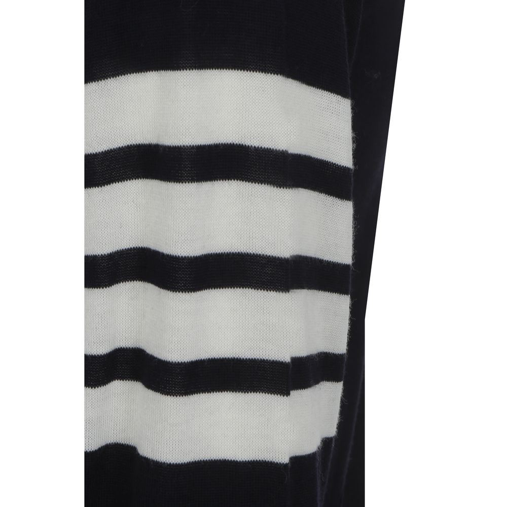 Thom Browne Blue Fleece Wool Cardigan | Regal Royce