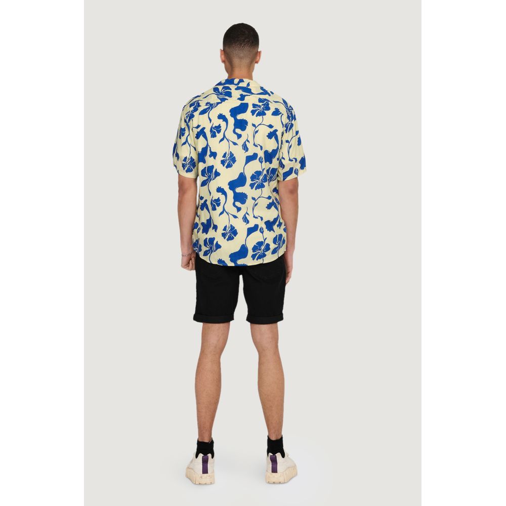 Only & Sons Bicolor Viscose Shortsleeve Shirt | Regal Royce