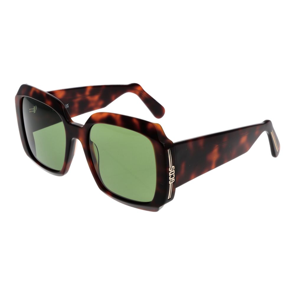 GCDS Brown Plastic Sunglasses | Regal Royce