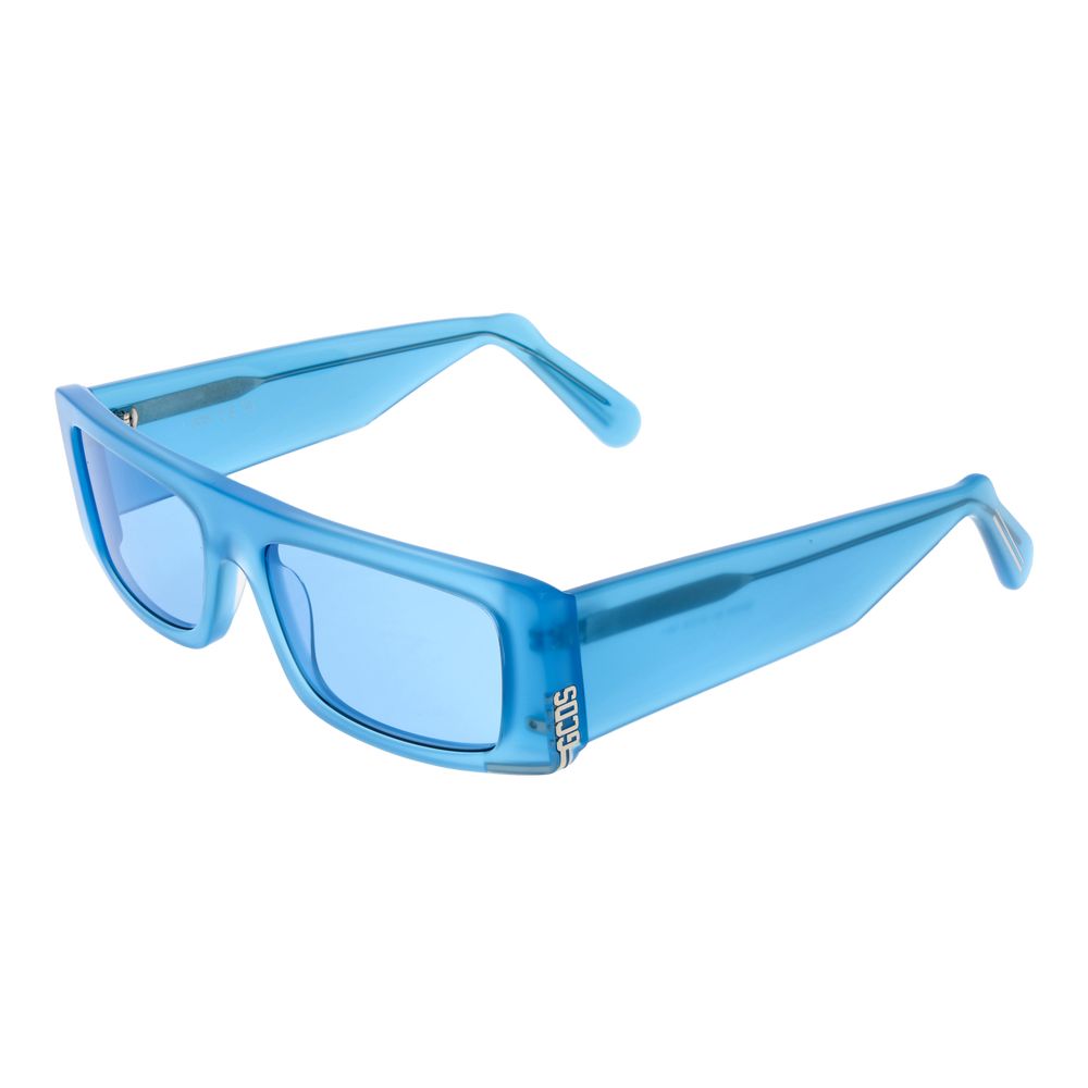 GCDS Blue Plastic Sunglasses | Regal Royce