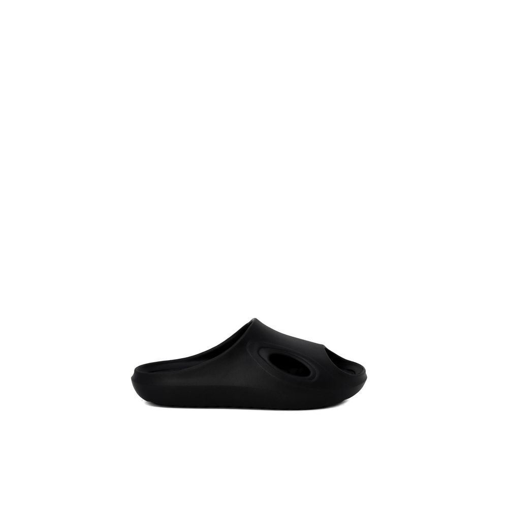 Antony Morato Black Polyethylene Slippers | Regal Royce