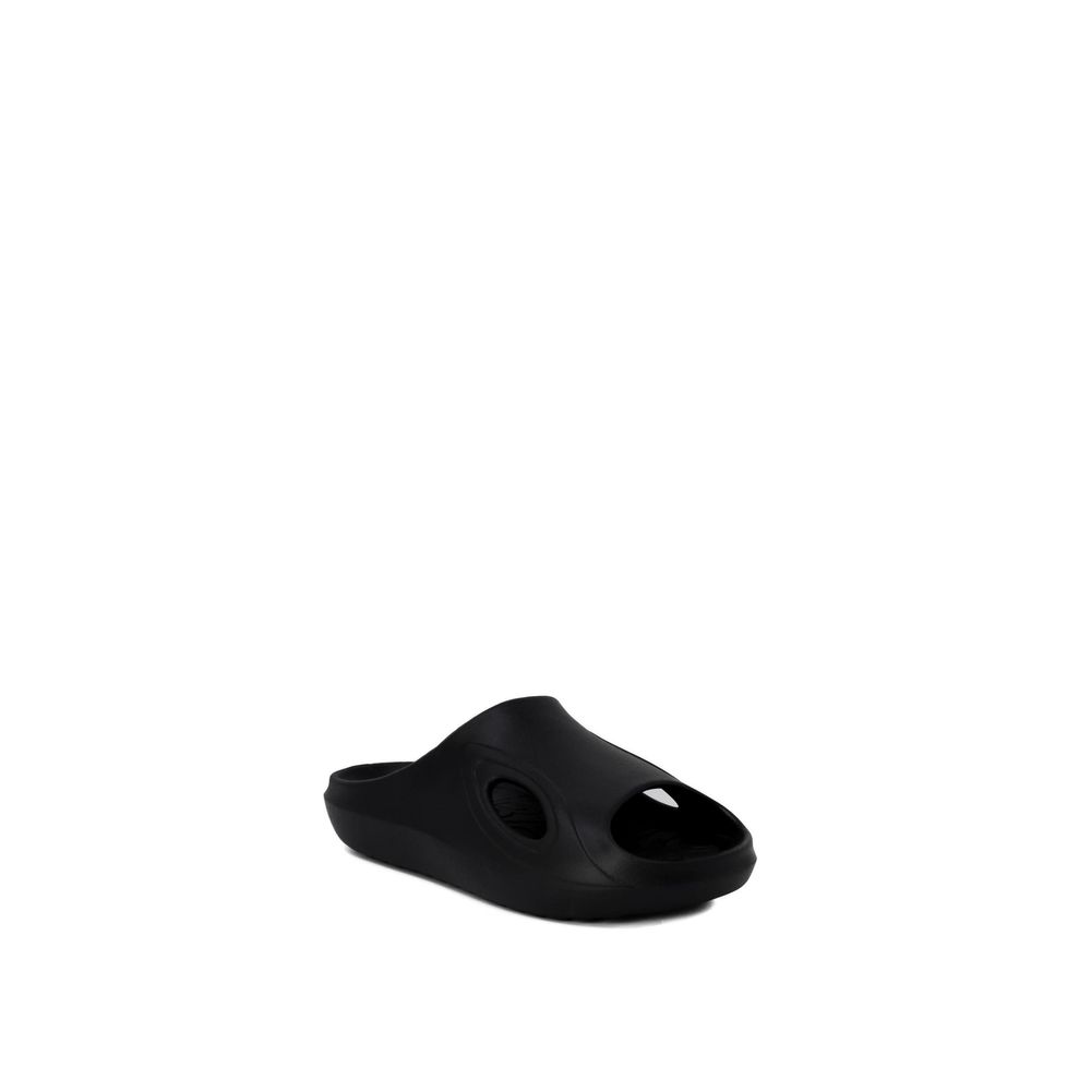 Antony Morato Black Polyethylene Slippers | Regal Royce