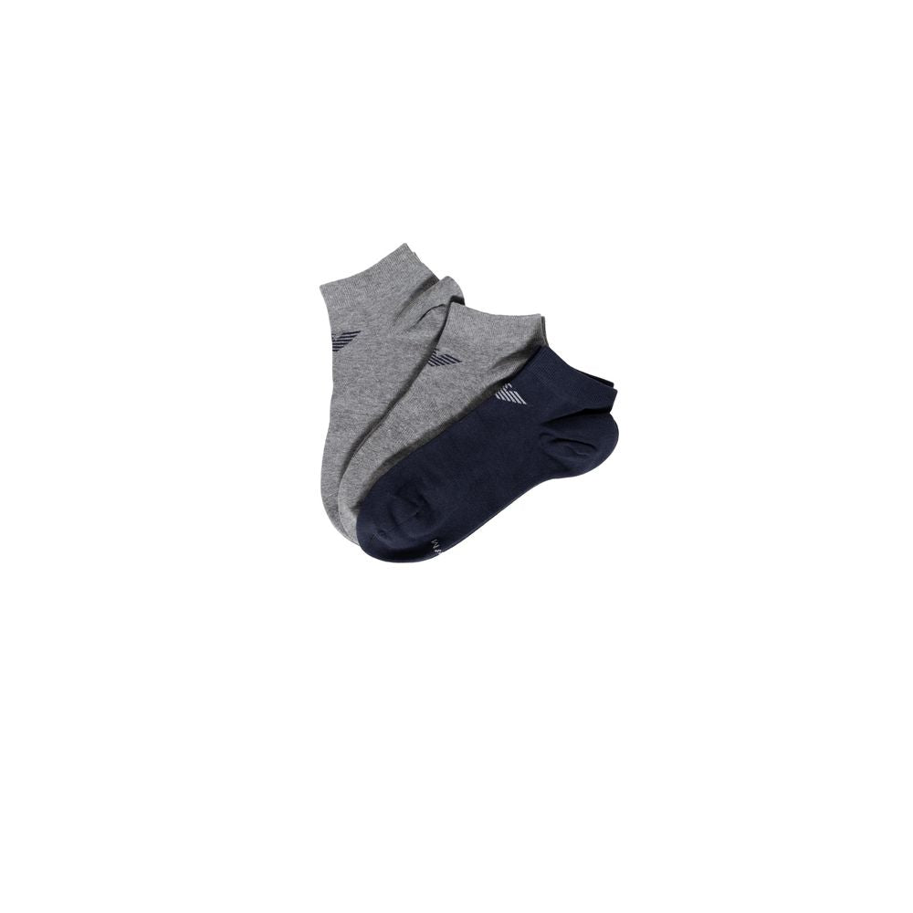 Emporio Armani Underwear Blue Cotton Socks | Regal Royce