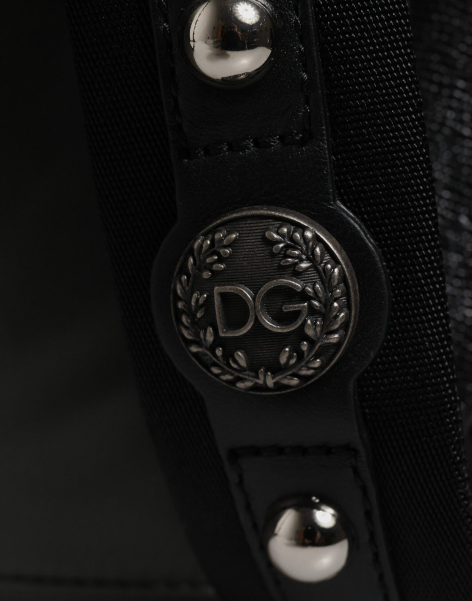 Dolce & Gabbana Gray Nylon Prince Forever School Travel Backpack Bag | Regal Royce