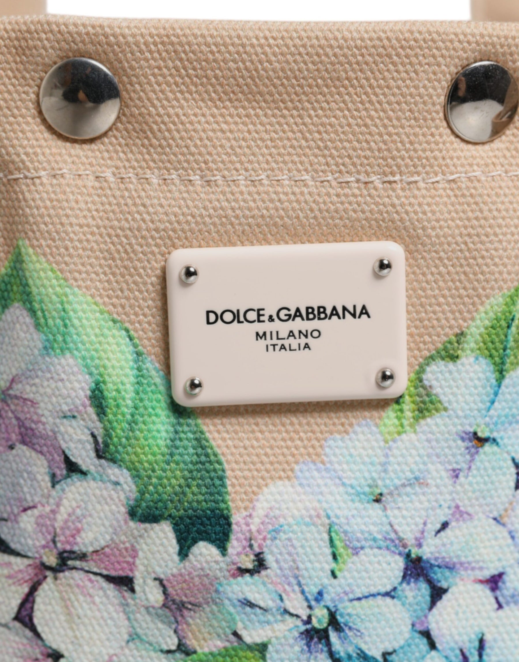 Dolce & Gabbana Multicolor Floral Canvas TANIA Top Handle Tote Borse Bag | Regal Royce
