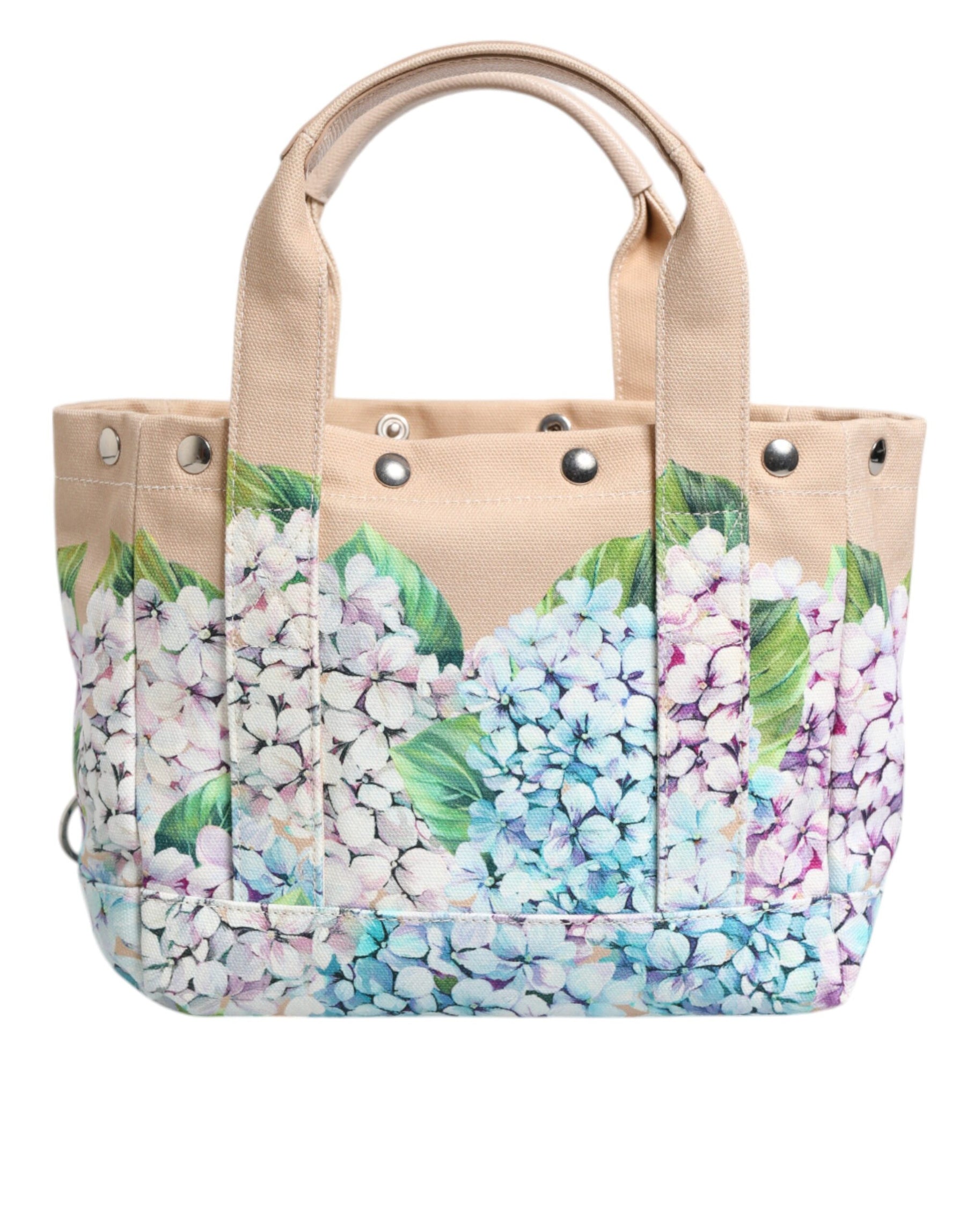 Dolce & Gabbana Multicolor Floral Canvas TANIA Top Handle Tote Borse Bag | Regal Royce