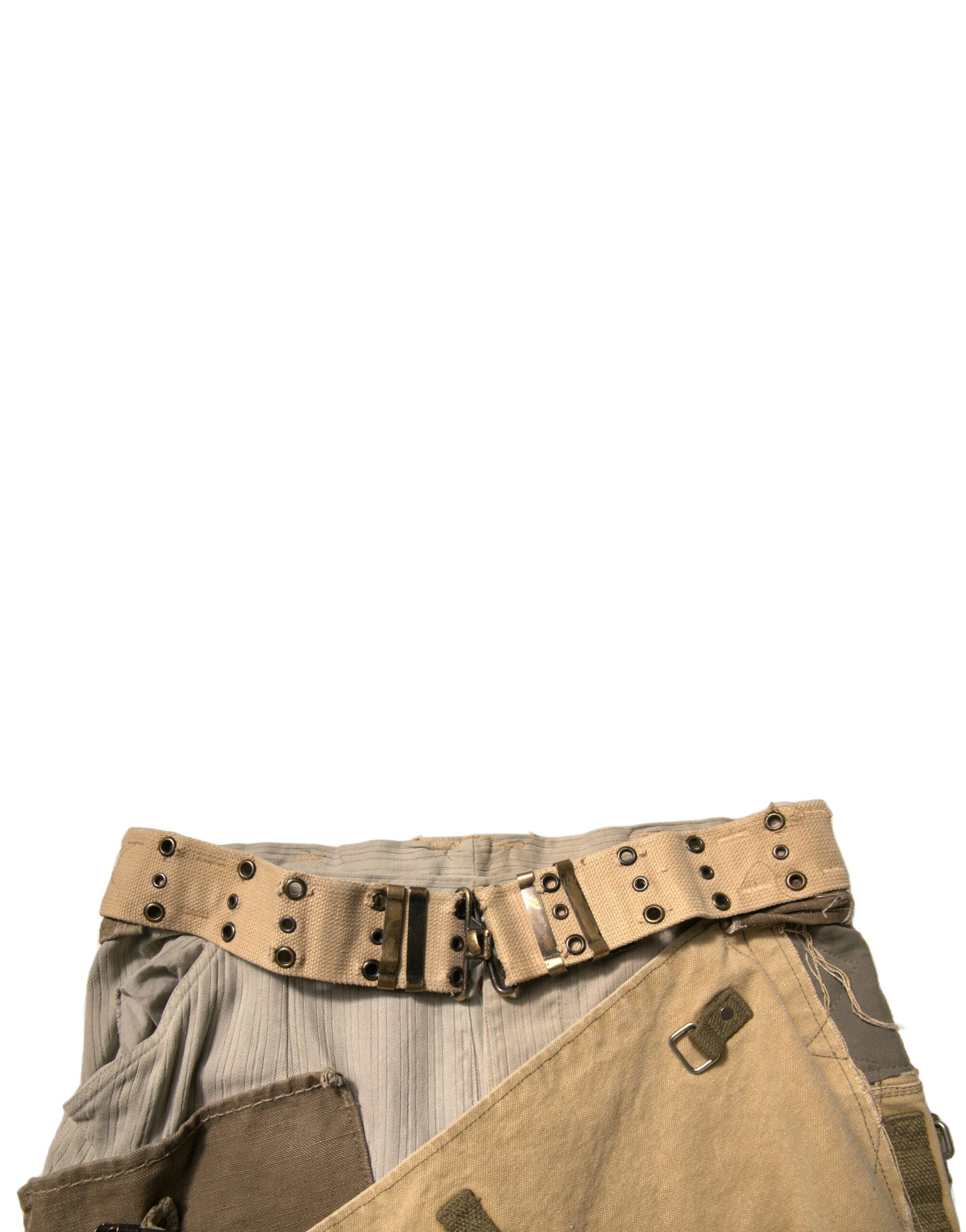 Dolce & Gabbana Multicolor Reconstructed Flight Cargo Pants | Regal Royce
