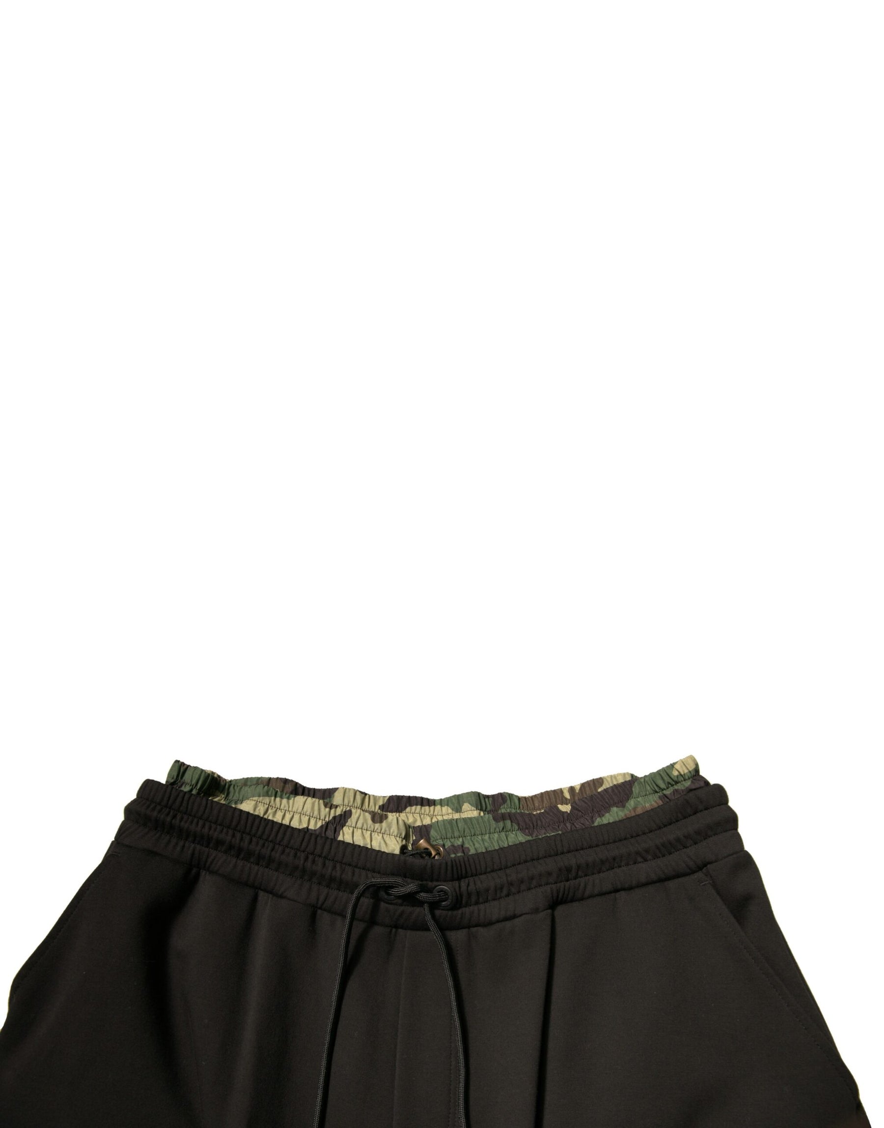 Dolce & Gabbana Black Camouflage Cotton Jogger Cargo Pants | Regal Royce