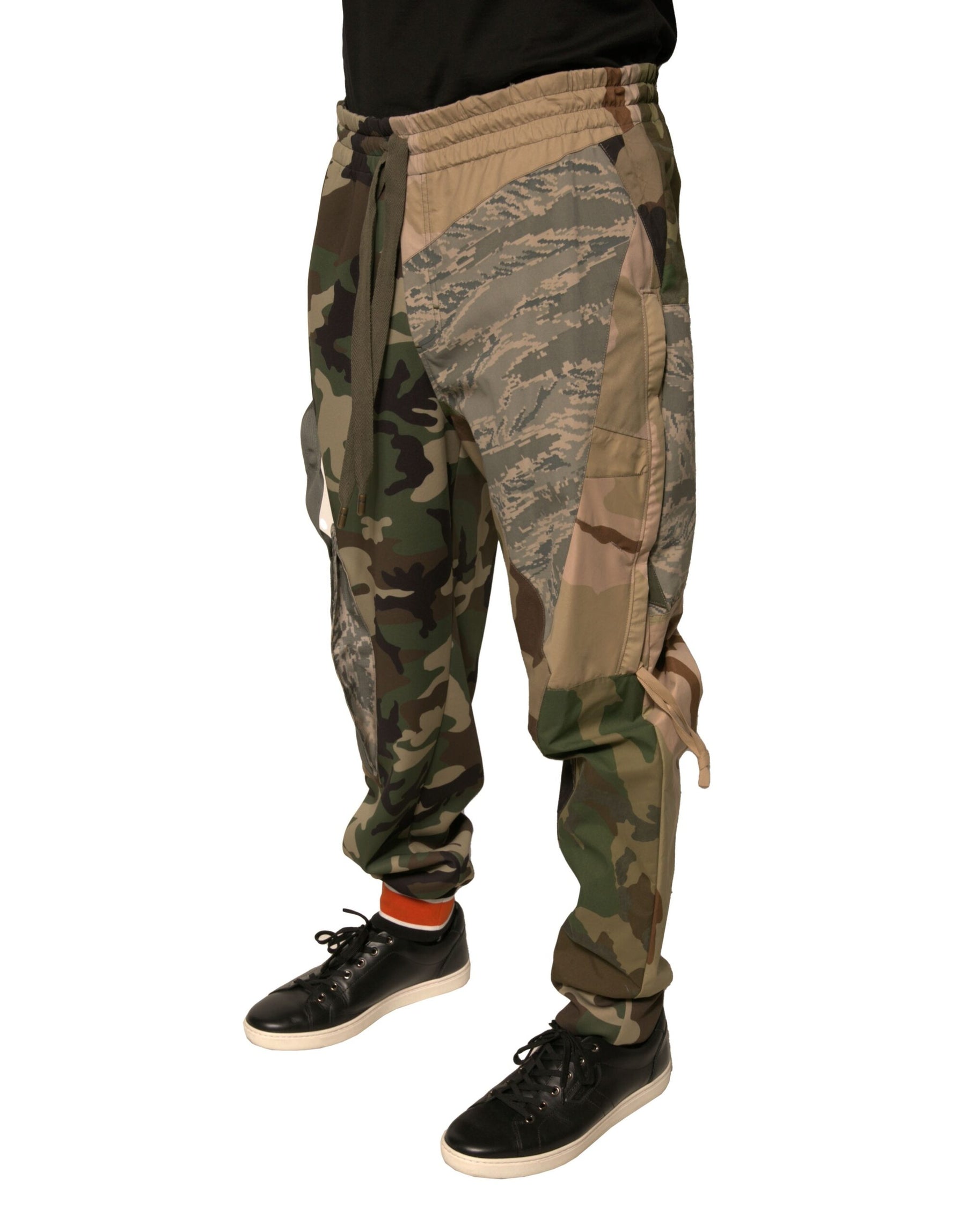 Dolce & Gabbana Multicolor Camouflage Jogger Sweatpants Pants | Regal Royce