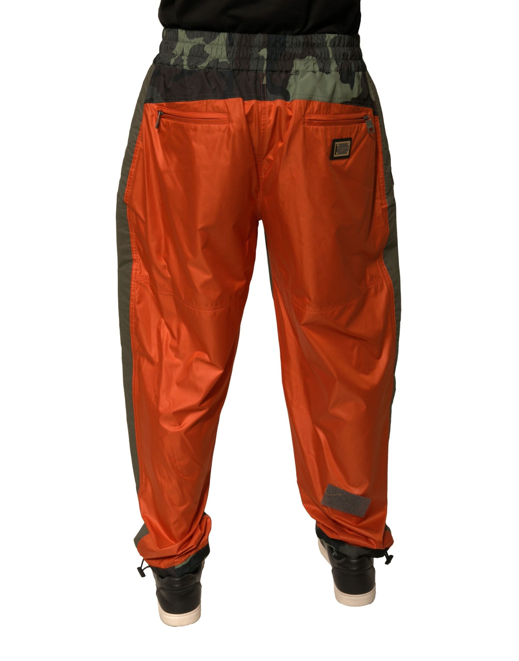 Dolce & Gabbana Multicolor Camouflage Jogger Cargo Pants | Regal Royce