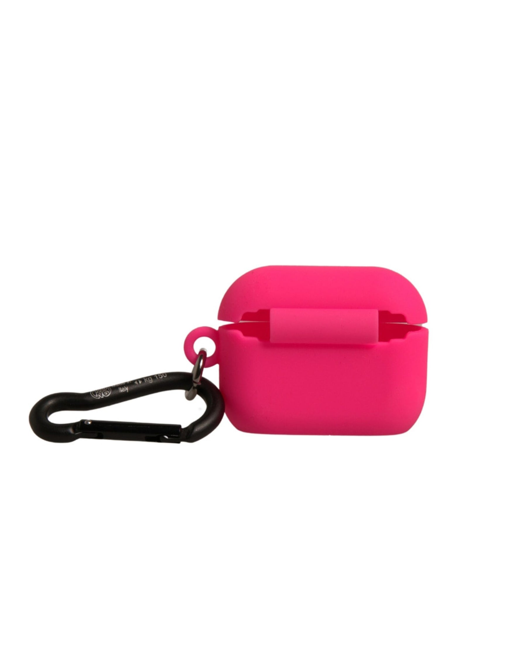 Dolce & Gabbana Pink Silicone Rubber Logo Embossed Airpods Case | Regal Royce