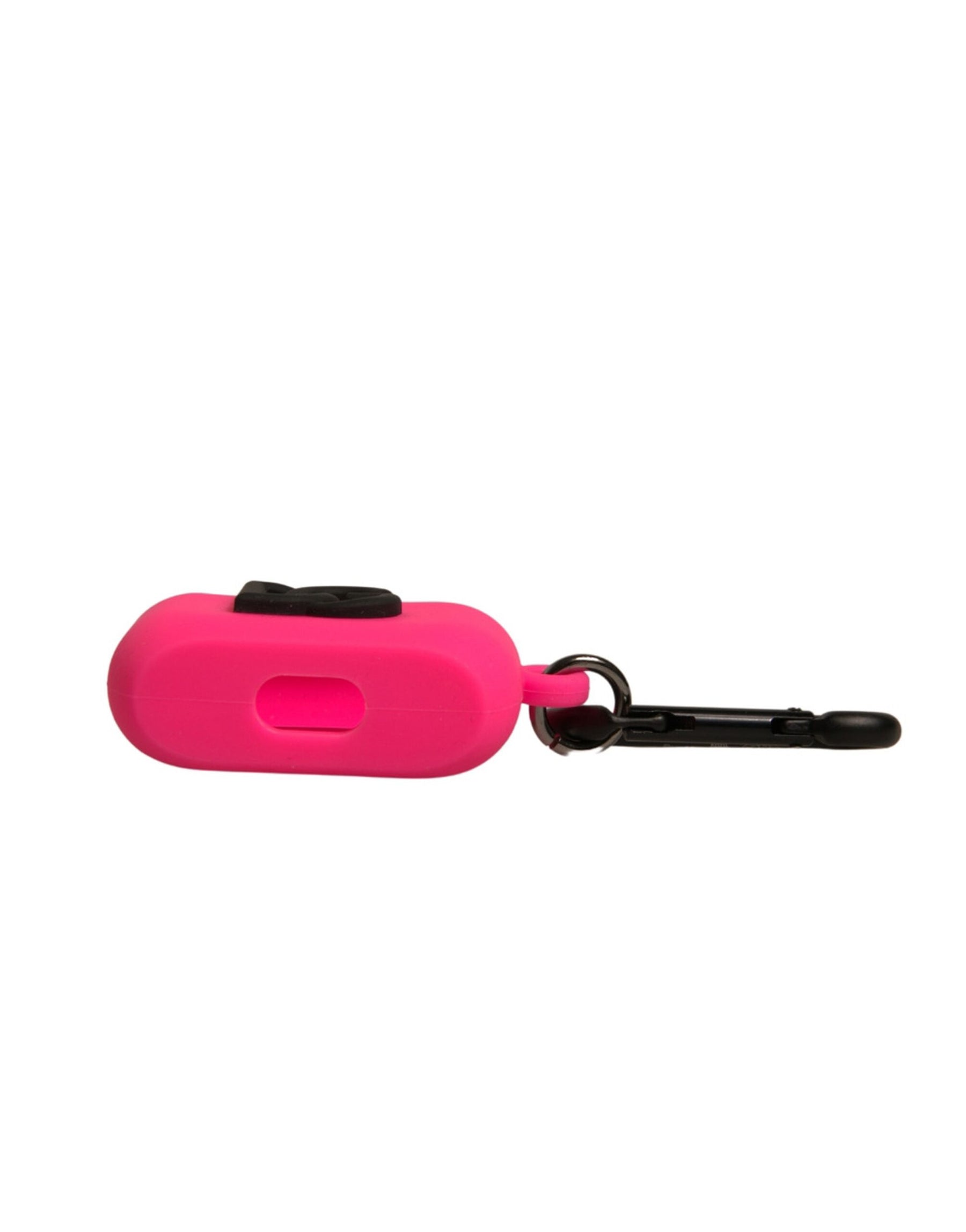 Dolce & Gabbana Pink Silicone Rubber Logo Embossed Airpods Case | Regal Royce