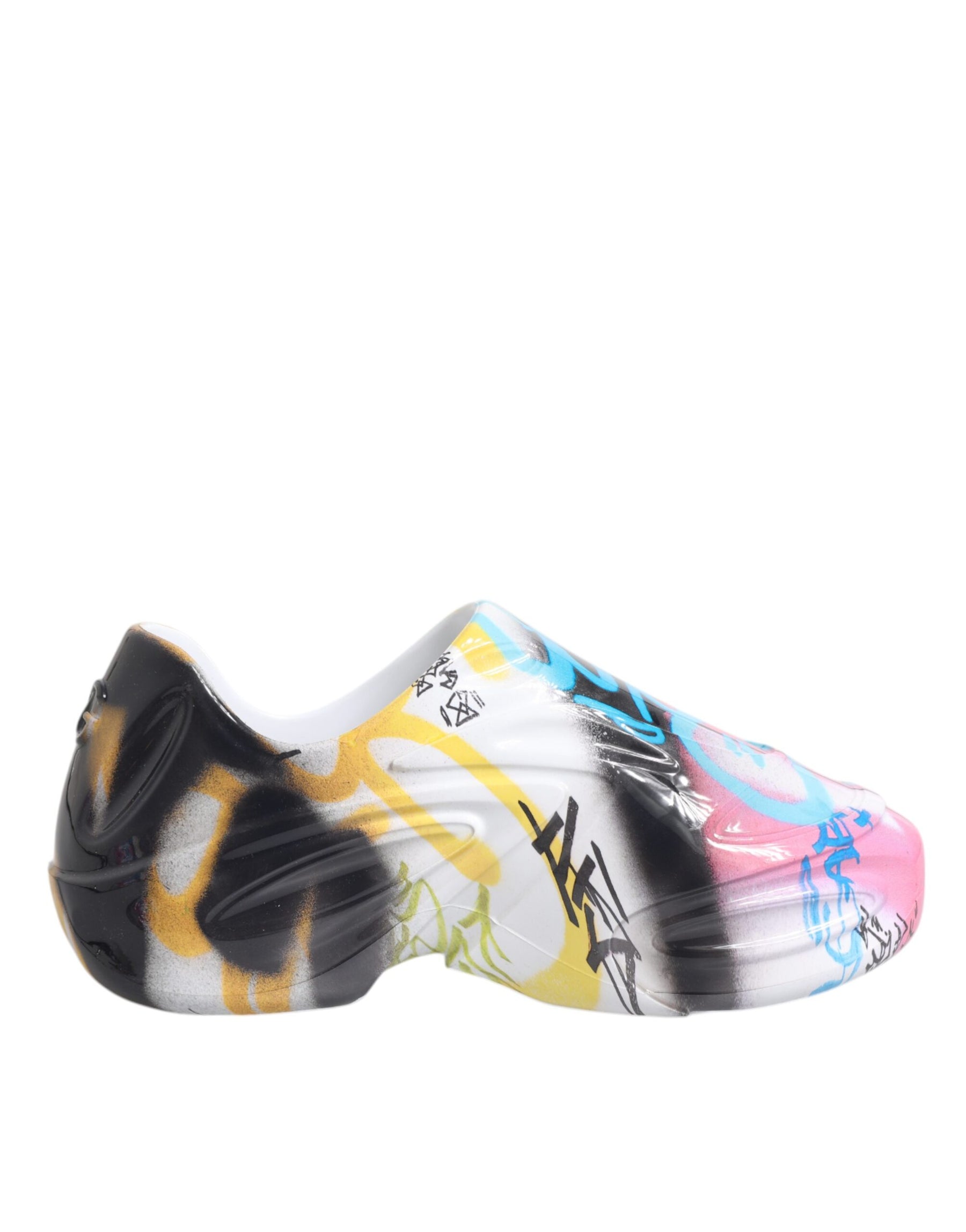 Dolce & Gabbana Multicolor Graffiti Daymaster Sneakers Shoes | Regal Royce