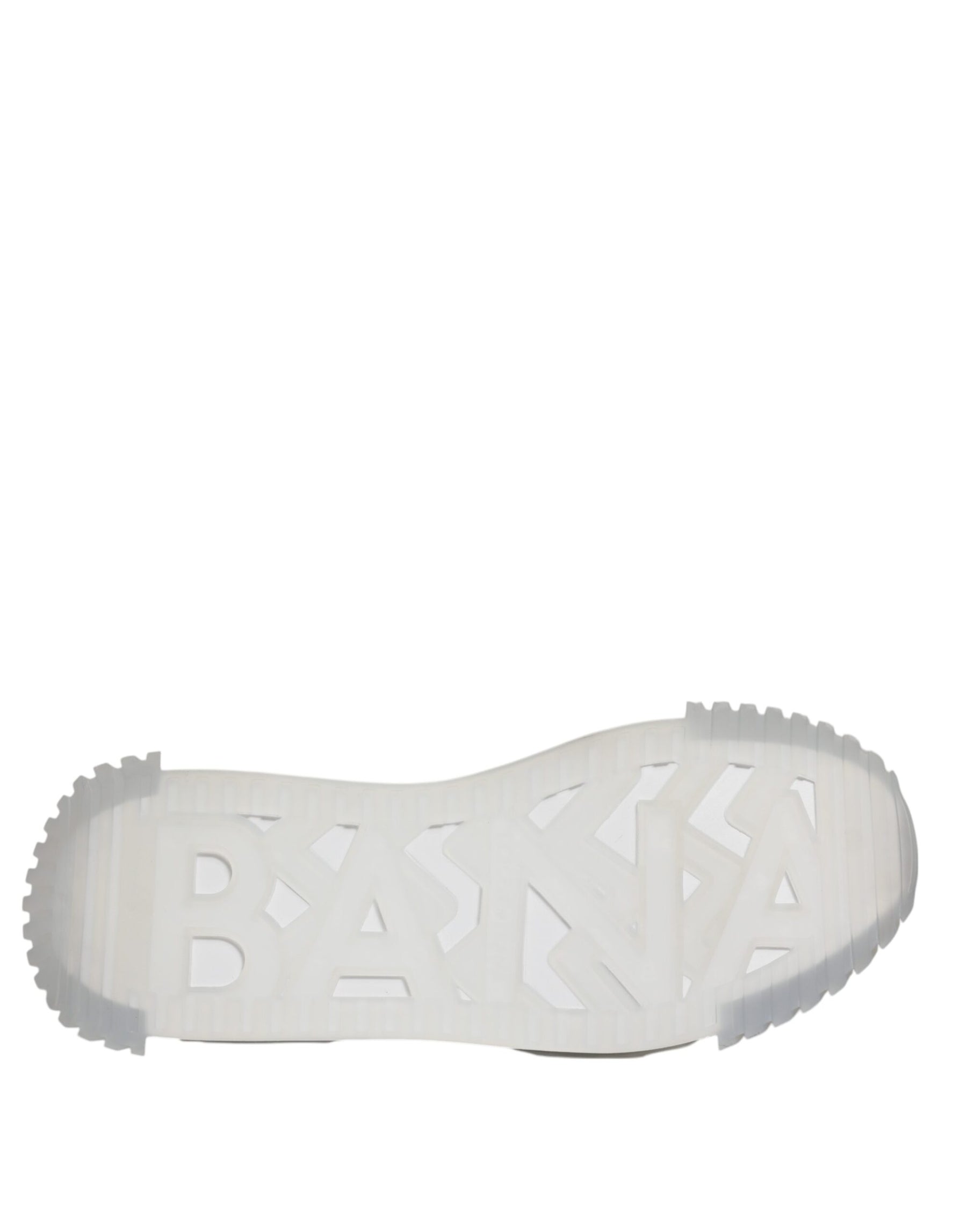 Dolce & Gabbana Silver Black Nylon NS1 Low Top Sneakers Shoes | Regal Royce