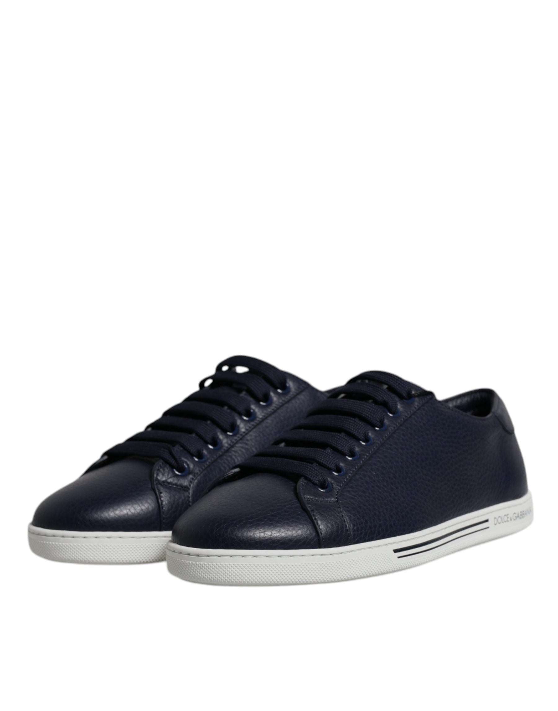 Dolce & Gabbana Blue Low Top Men Saint Tropez Sneakers Shoes | Regal Royce