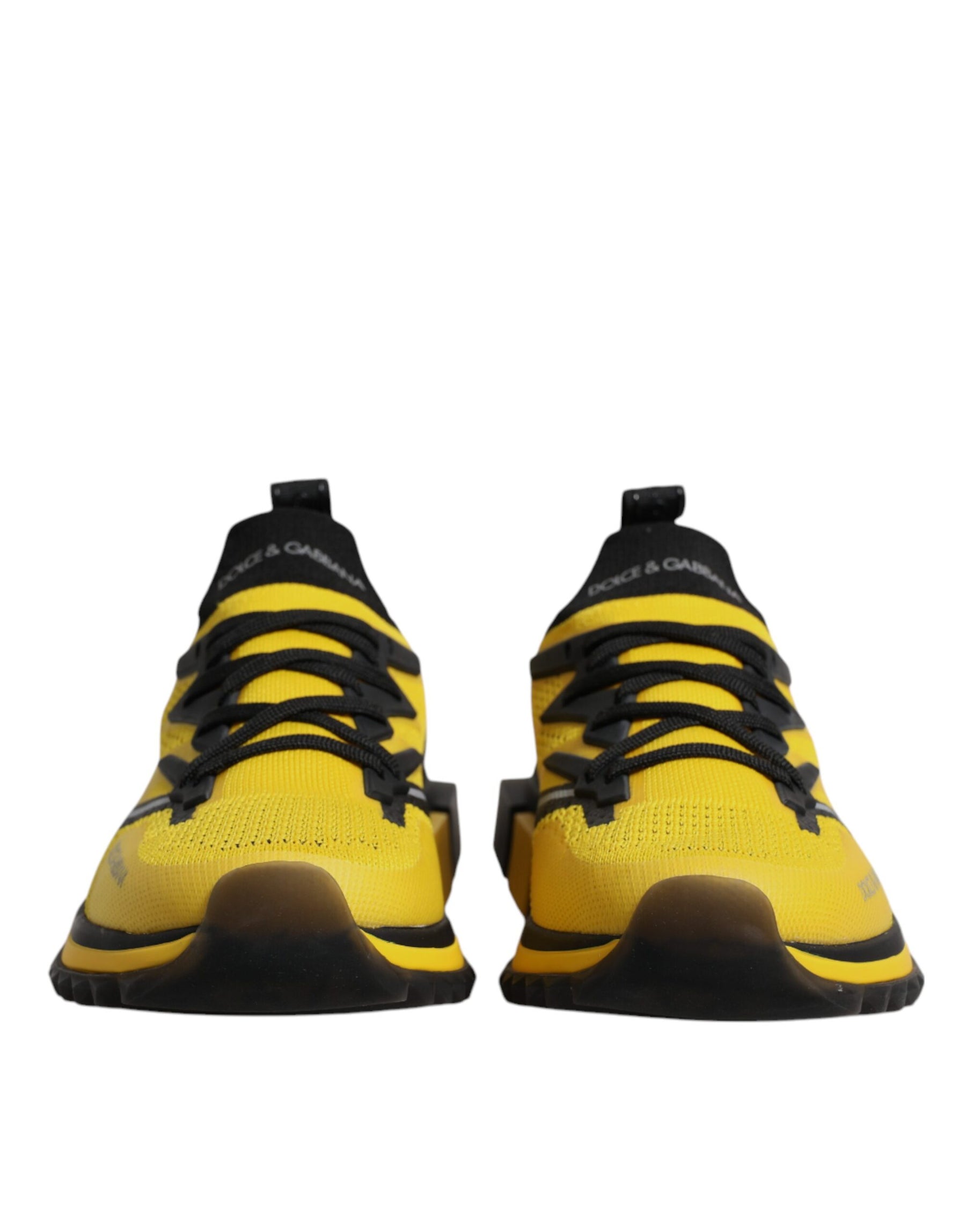 Dolce & Gabbana Yellow SORRENTO Sport Stretch Sneakers Shoes | Regal Royce