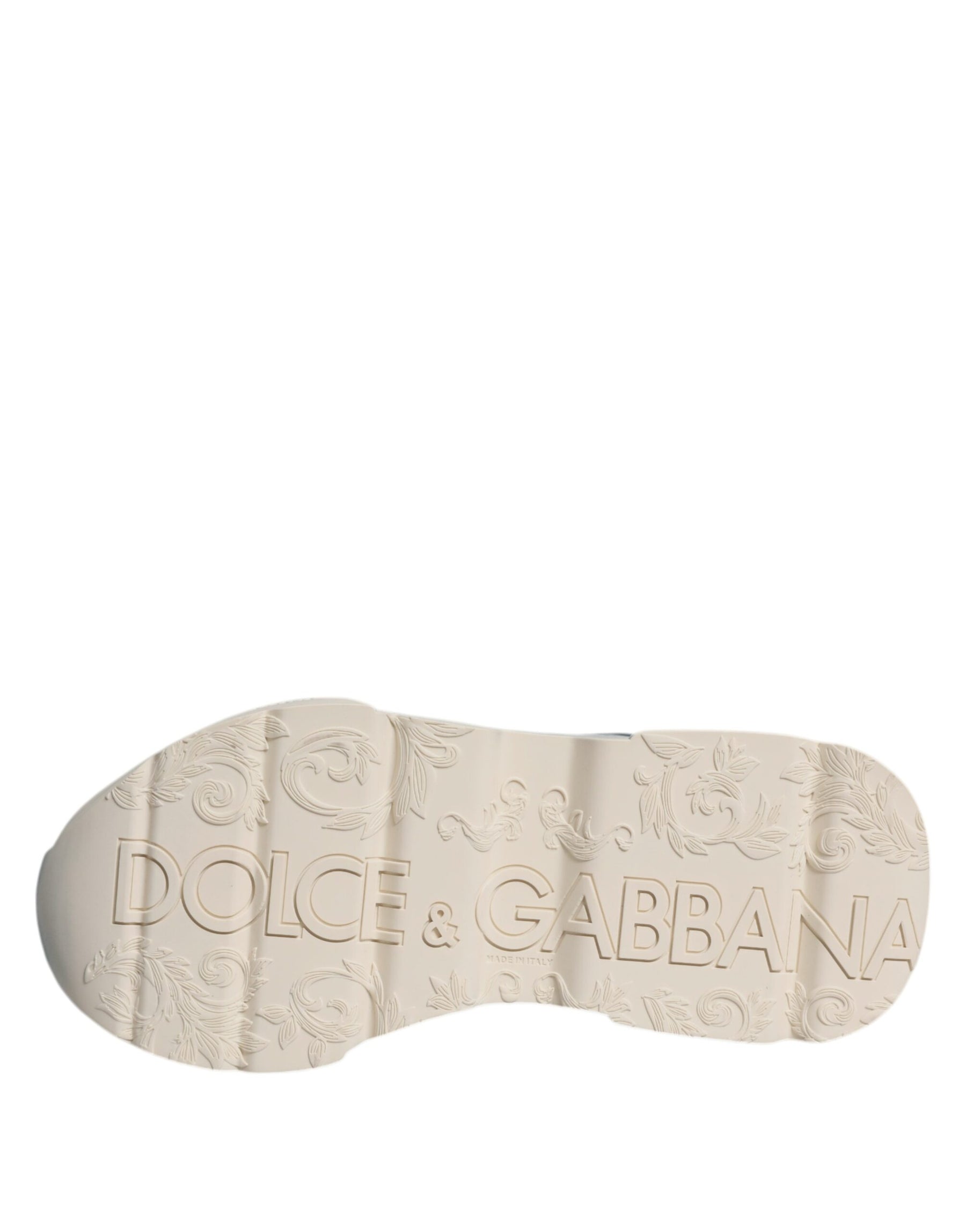 Dolce & Gabbana Navy Blue Daymaster Low Top Men Sneakers Shoes | Regal Royce