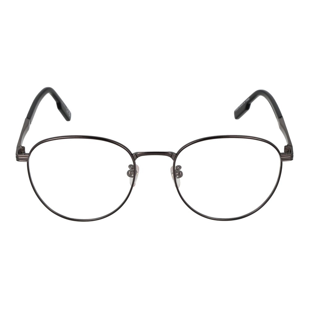 Ermenegildo Zegna Gray Titanium Glasses (Frames) | Regal Royce