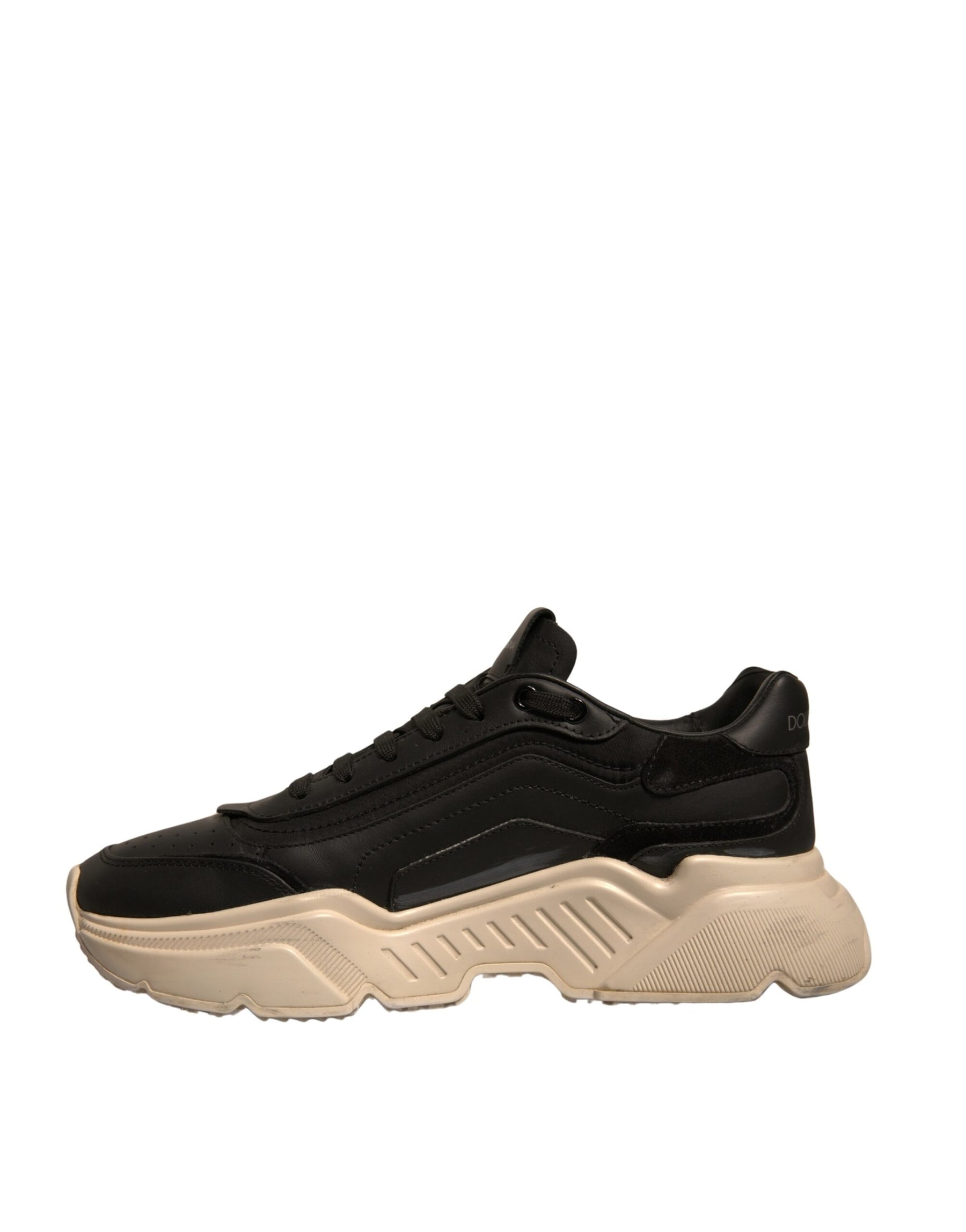 Dolce & Gabbana Black White Daymaster Low Top Sneakers Shoes | Regal Royce