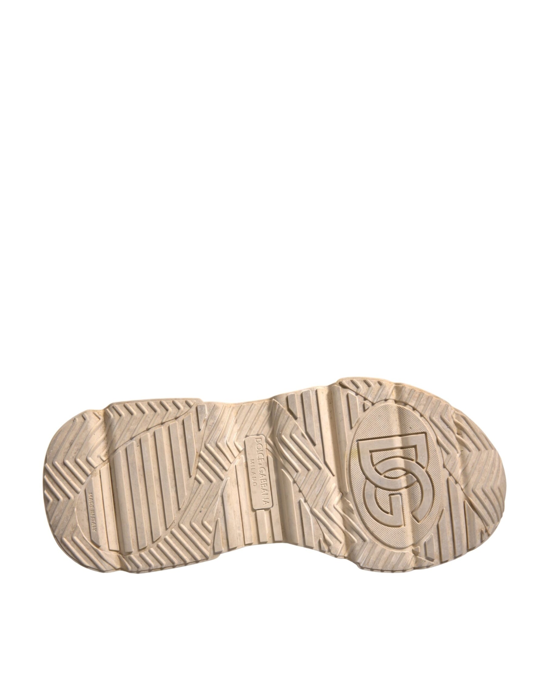 Dolce & Gabbana Black White Daymaster Low Top Sneakers Shoes | Regal Royce