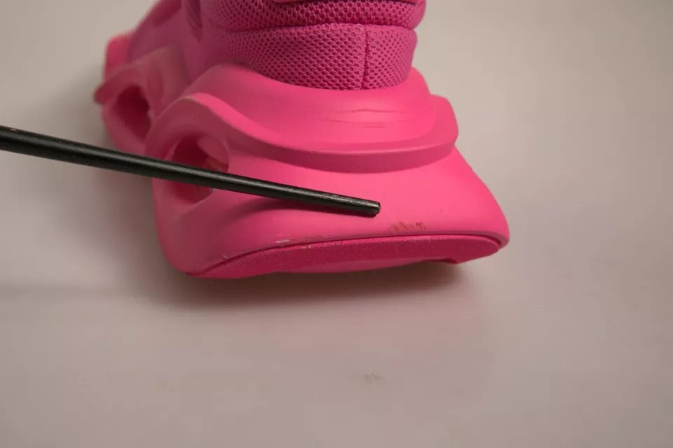 Dolce & Gabbana Pink Wave Low Top Lace Up Men Sneakers Shoes | Regal Royce