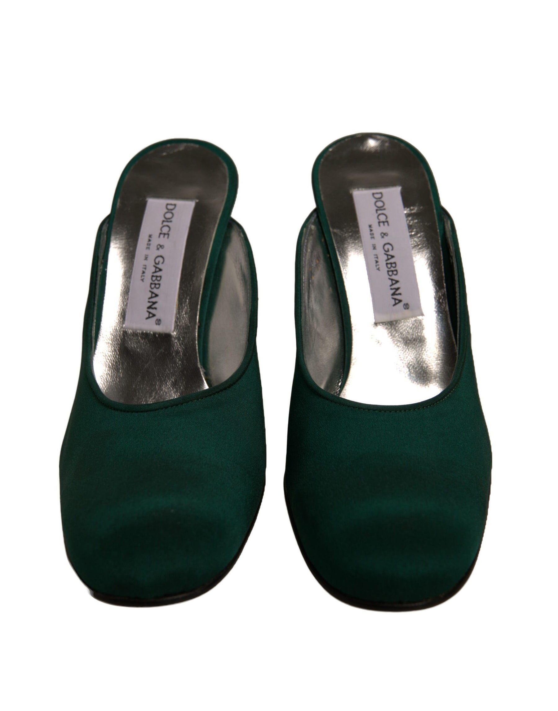 Dolce & Gabbana Green Suede Leather High Heel Pumps Shoes | Regal Royce